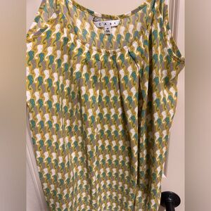Cabi size medium tank seahorse print